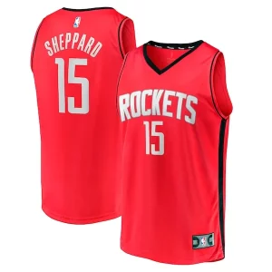 Genial Lujoso Fácil de llevar Reed Sheppard Houston Rockets Youth 2024 NBA Draft Fast Break Player Jersey Icon Edition Red
