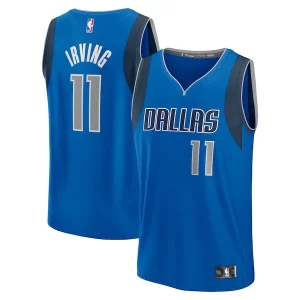Delicioso Ideal Kyrie Irving Dallas Mavericks Youth Fast Break Replica Player Jersey Icon Edition Blue