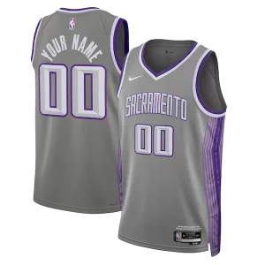 Robusto Estupendo Magnífico Sacramento Kings Nike Unisex 2022/23 Swingman Custom Jersey City Edition Black