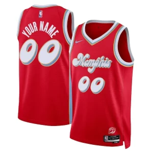 Moderno Chulo Robusto Memphis Grizzlies Nike Unisex 2024/25 Custom Swingman Jersey City Edition Red