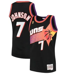 Perfecto Fantástico Clásico Kevin Johnson Phoenix Suns 1996/97 Hardwood Classics Swingman Jersey Black