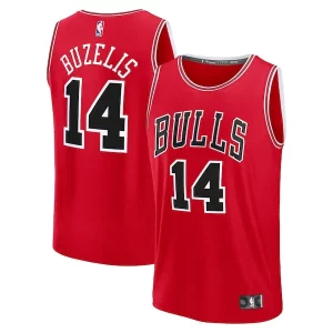 Magnífico Clásico Matas Buzelis Chicago Bulls Fast Break Replica Player Jersey Icon Edition Red