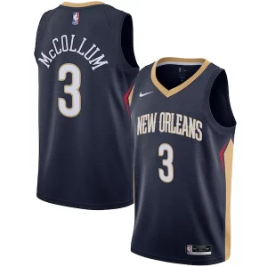 Sofisticado Encantador Atractivo C.J. McCollum New Orleans Pelicans Nike Swingman Jersey Icon Edition Navy
