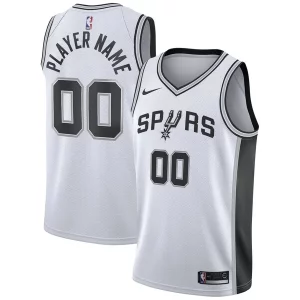 Delicioso Comodo San Antonio Spurs Nike 2020/21 Swingman Custom Jersey Association Edition White
