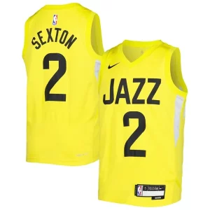 Estupendo Genial Collin Sexton Utah Jazz Nike Youth Swingman Jersey Icon Edition Yellow