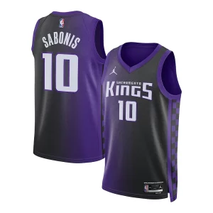 Robusto Magnífico Elegante Domantas Sabonis Sacramento Kings Jordan Brand Unisex Swingman Jersey Statement Edition Purple