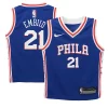 Lujoso Bonito Joel Embiid Philadelphia 76ers Nike Preschool Swingman Player Jersey Icon Edition Royal