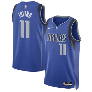Único Kyrie Irving Dallas Mavericks Nike Unisex Swingman Jersey Icon Edition Blue