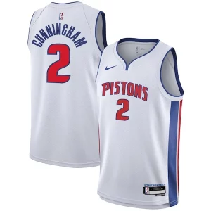 Atractivo Cade Cunningham Detroit Pistons Nike Youth Swingman Jersey Association Edition White