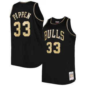 Encantador Resistente Comodo Scottie Pippen Chicago Bulls Big & Tall Hardwood Classics 1997/98 Swingman Jersey Black