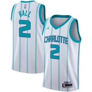 Lujoso LaMelo Ball Charlotte Hornets Jordan Brand 2020/21 Swingman Player Jersey Association Edition White