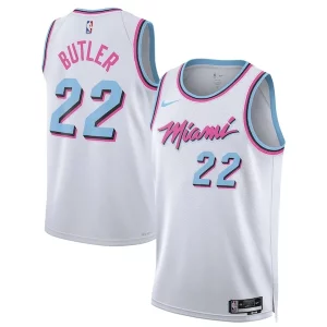 Único Jimmy Butler Miami Heat Nike Unisex 2024/25 Swingman Player Jersey City Edition White