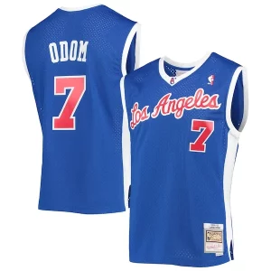 Clásico Elegante Lamar Odom LA Clippers 2001/02 Hardwood Classics Swingman Jersey Royal