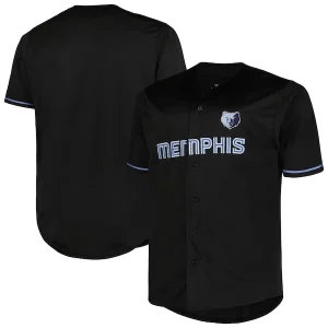 Sofisticado Memphis Grizzlies Profile Big & Tall Pop Jersey Black