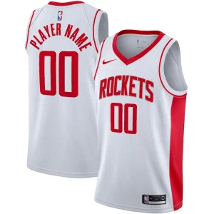 Único Chulo Comodo Houston Rockets Nike 2020/21 Swingman Custom Jersey Association Edition White