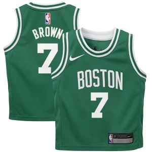 Magnífico Jaylen Brown Boston Celtics Nike Preschool Swingman Player Jersey Icon Edition Kelly Green