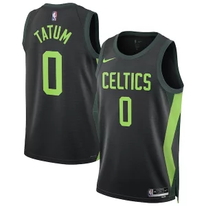 Delicioso Jayson Tatum Boston Celtics Nike Unisex 2024/25 Swingman Player Jersey City Edition Black