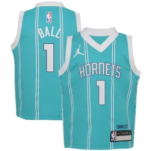 Perfecto Robusto Comodo LaMelo Ball Charlotte Hornets Jordan Brand Preschool Swingman Player Jersey Icon Edition Teal