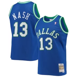 Exquisito Resistente Steve Nash Dallas Mavericks 1998/99 Hardwood Classics Swingman Jersey Blue