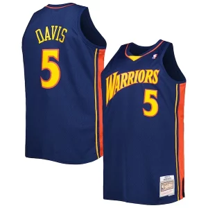 Chulo Moderno Magnífico Baron Davis Golden State Warriors Big & Tall Hardwood Classics 2006/07 Swingman Jersey Navy