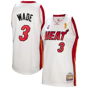 Resistente Delicioso Dwyane Wade Miami Heat 2005 06 Authentic Player Jersey White