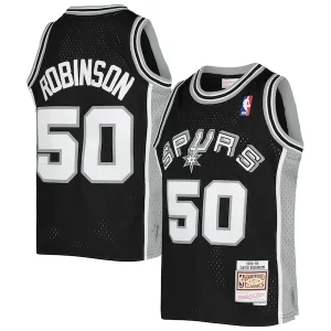 Atractivo David Robinson San Antonio Spurs Youth 1998/99 Hardwood Classics Swingman Jersey Black