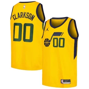 Lujoso Robusto Magnífico Jordan Clarkson Utah Jazz Jordan Brand Swingman Player Jersey Statement Edition Yellow