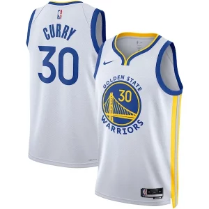 Sofisticado Comodo Stephen Curry Golden State Warriors Nike Unisex Swingman Jersey Association Edition White/Royal