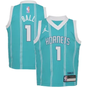Genial Bonito LaMelo Ball Charlotte Hornets Jordan Brand Toddler Swingman Player Jersey Icon Edition Teal