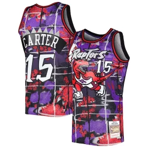 Clásico Vince Carter Toronto Raptors 1998/99 Hardwood Classics Lunar New Year Swingman Jersey Purple