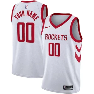 Duradero Elegante Houston Rockets Nike Swingman Custom Jersey Association Edition White