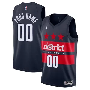 Lujoso Delicioso Elegante Washington Wizards Jordan Brand Unisex 2024/25 Custom Swingman Jersey Statement Edition Navy