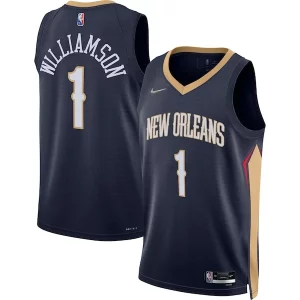 Bonito Encantador Zion Williamson New Orleans Pelicans Nike 2021/22 Diamond Swingman Jersey Icon Edition Navy