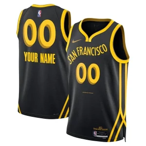 Chulo Exquisito Golden State Warriors Nike Unisex 2023/24 Custom Swingman Jersey Black City Edition