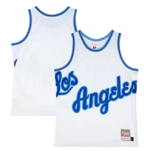 Original Práctico Atractivo Los Angeles Lakers Hardwood Classics Blown Out Fashion Jersey White
