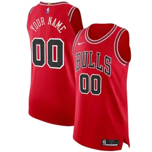 Lujoso Clásico Duradero Chicago Bulls Nike Authentic Custom Jersey Red Icon Edition