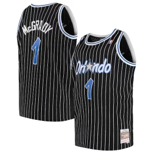 Encantador Exquisito Tracy McGrady Orlando Magic 2003/04 Big & Tall Hardwood Classics Swingman Jersey Black/Blue