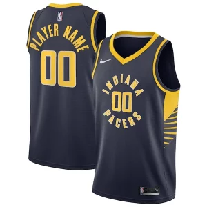 Ideal Versátil Indiana Pacers Nike Swingman Custom Jersey Navy Icon Edition
