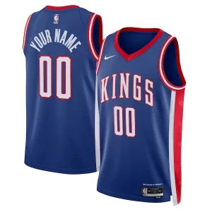 Ideal Sacramento Kings Nike Unisex 2024/25 Custom Swingman Jersey City Edition Blue