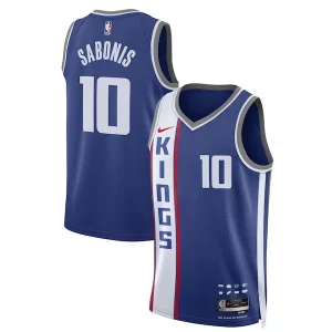 Magnífico Atractivo Domantas Sabonis Sacramento Kings Nike Unisex 2023/24 Swingman Jersey Blue City Edition