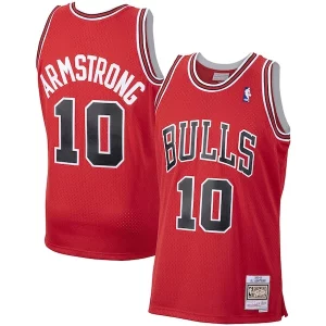 Magnífico B. J. Armstrong Chicago Bulls 2001/02 Hardwood Classics Swingman Jersey Red