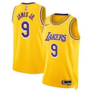 Increíble Original Bronny James Los Angeles Lakers Nike Unisex 2024 Offseason Addition Nike Swingman Jersey Gold