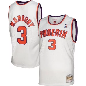 Bonito Delicioso Stephon Marbury Phoenix Suns 2001/02 Hardwood Classics Swingman Jersey White