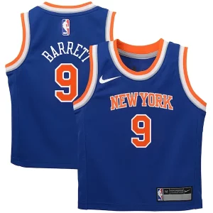 Fantástico Único RJ Barrett New York Knicks Nike Preschool Swingman Player Jersey Icon Edition Blue
