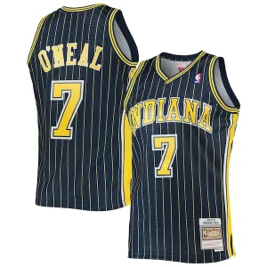 Resistente Increíble Jermaine O'Neal Indiana Pacers 2003/04 Hardwood Classics Swingman Jersey Navy