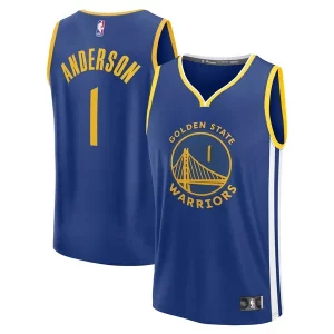 Sofisticado Kyle Anderson Golden State Warriors Fast Break Replica Player Jersey Icon Edition Royal