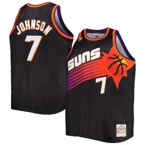 Original Kevin Johnson Phoenix Suns Big & Tall Hardwood Classics 1996/97 Swingman Jersey Black