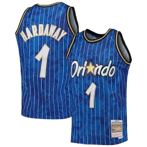 Genial Bonito Penny Hardaway Orlando Magic Hardwood Classics 1994/95 Lunar New Year Swingman Jersey Blue