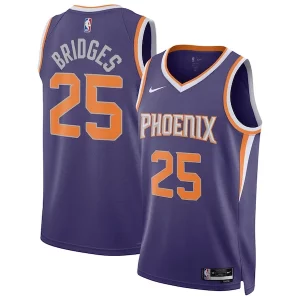 Práctico Ideal Moderno Mikal Bridges Phoenix Suns Nike Unisex Swingman Jersey Icon Edition Purple/White
