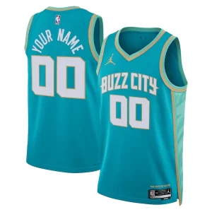 Increíble Duradero Fácil de llevar Charlotte Hornets Jordan Brand Unisex 2023/24 Custom Swingman Jersey Teal City Edition